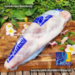 Lamb LEG BONE-IN CHUMP-ON frozen Australia JUNEE GOLD whole cut  +/- 5kg (price/kg)